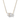 Emerald and Round Necklace 0.597ct