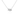 Princess and Heart Necklace 0.469ct