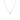 0.538ct Floating Heart Necklace
